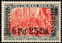 overprint on "Germania"