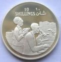 10 Shillings (10th Anniversary of republic - Silver edition)