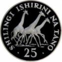 25 Shilingi (Conservation - Giraffes)