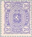 Coat of Arms 1875 - Four figured Issue, Senate Printing