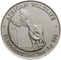 5,000 Kwacha (Elephant)