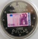 1 Dollar (10 Euro banknote)
