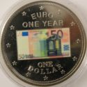 1 Dollar (50 Euro banknote)
