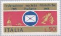 50th Anniversary of Italian Philatelic Federation