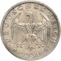 3 Reichsmark (A, D, E, F, G, J)