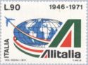 Alitalia Emblem and Globe
