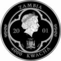 4,000 Kwacha (Edward VII - Silver edition)