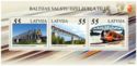 Joint Issue of Baltic States - Railway Bridges