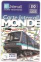 Carte Monde - Métro automatique
