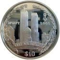 10 Dollars (5th Anniversary World Trade Center - Twin Towers)