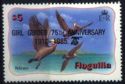 Brown Pelican (Pelecanus occidentalis) - Overprinted