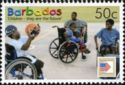 Children playing wheelchair basketball