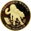 50,000 Ngultrum (Endangered Wildlife - Snow Leopard)
