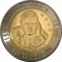 1 Dollar (Pope John Paul II - With stars)