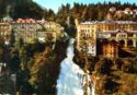 Bad Gastein. The Lower Waterfall