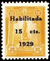 Jose Olaya Monument - overprint