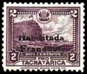 Stamp pro Tacna and Arica - overprint