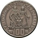 100 Złotych (PRÓBA) (Mieszko and Dąbrówka)