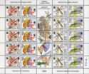 Protected Animal with Decoration Fields mini sheet