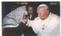 Pope's meeting with Yassir Arafat