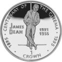 1 Crown (James Dean - actor, 1931-55)
