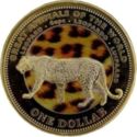 1 Dollar (Leopard - Gilt edition)
