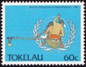 1st Tokelau delegation to go to the UN, 1987