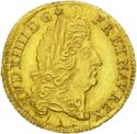 1 Louis d'or (Louis XIV. Older head - B - Rouen)