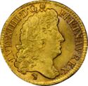 1 Louis d'or (Louis XIV. Older head - D - Lyon)