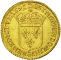 1 Louis d'or (Louis XIV. Older head - D - Lyon)