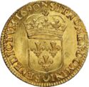 1 Louis d'or (Louis XIV. Older head - N - Montpellier)