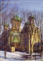 Kyiv. Church of Intercession of Holy Virgin on Priorka