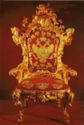 The throne chair of Empress Elizabeth Petrovna