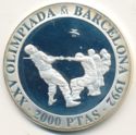 2,000 Pesetas (Barcelona '92 Olympics - fourth serie)