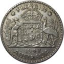 1 Florin (2 Shillings. Ag 0.500)