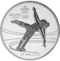 20 Dollars (XV Winter Olympic Games 1988 Calgary - Figure skating)