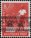 Posthorn Ribbon Overprint