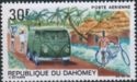 Mail Truck in Village