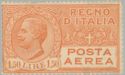 Airmail - King Vittorio Emanuele III within an oval
