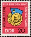 20th Anniversary of the Free German Youth Movement