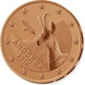 2 Euro Cent (Pyrenean chamois)