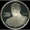 5 Liri (25th Anniversary of Central Bank)