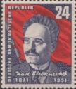 80th Birth Anniversary of Socialist Leader Karl Liebknecht