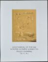 Gold foil - Olympic winner - Peggy Fleming