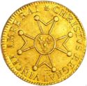 1 Louis d'or (Louis XV. Maltese cross - P - Dijon)