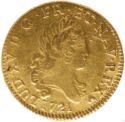 1 Louis d'or (Louis XV. Double L - BB - Strasbourg)