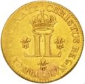 1 Louis d'or (Louis XV. Double L - S - Reims)