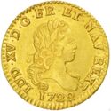 1 Louis d'or (Louis XV. Double L - W - Lille)
