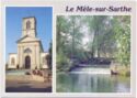 2 views of Le Mêle-sur-Sarthe