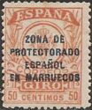 Postal Order Issue of Spain Overprinted